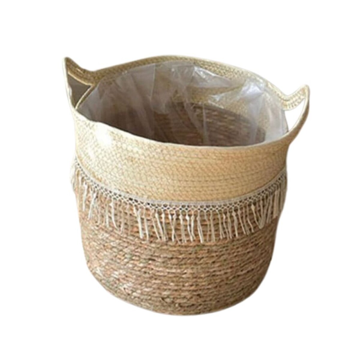 Canasto Seagrass 20 cm - Beige 