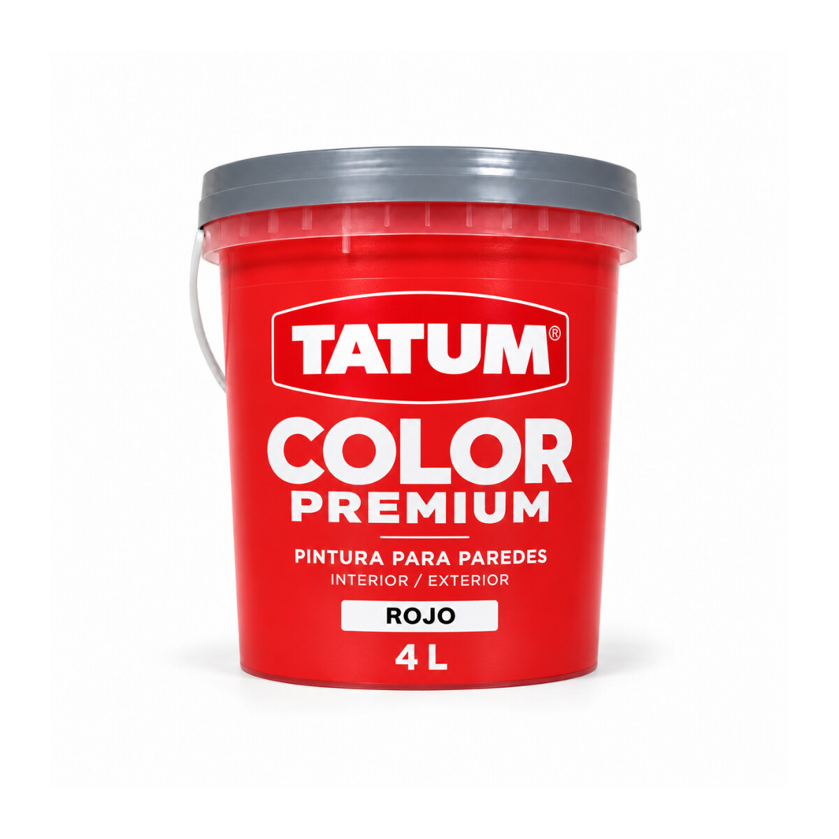 Pintura Tatum Color Rojo 4lt 