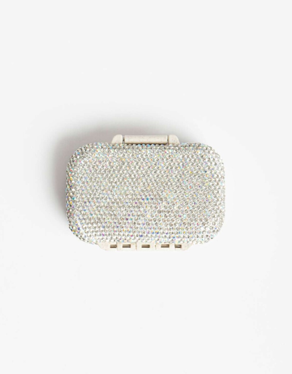 Pastillero Con Strass Cristal - Cristal 