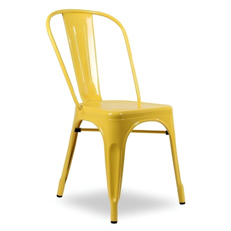 Juego de comedor mesa Cuadrada 80cm + 2 Sillas Tolix Blanco