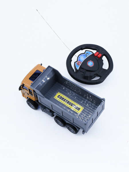 CAMION CARGA A CONTROL REMOTO AMARILLO