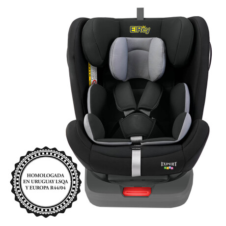 Butaca Silla Auto Bebé Cleopatra Giro 360 Reclinable Negro