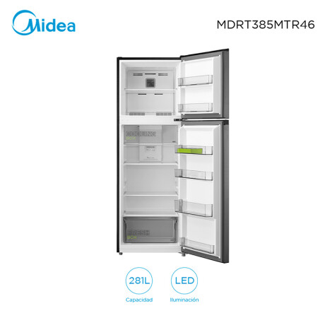 Heladera Midea MDRT385MTR46 281 Litros Inox