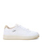 Championes de Mujer Puma Court Classic Blanco - Camel - Plateado