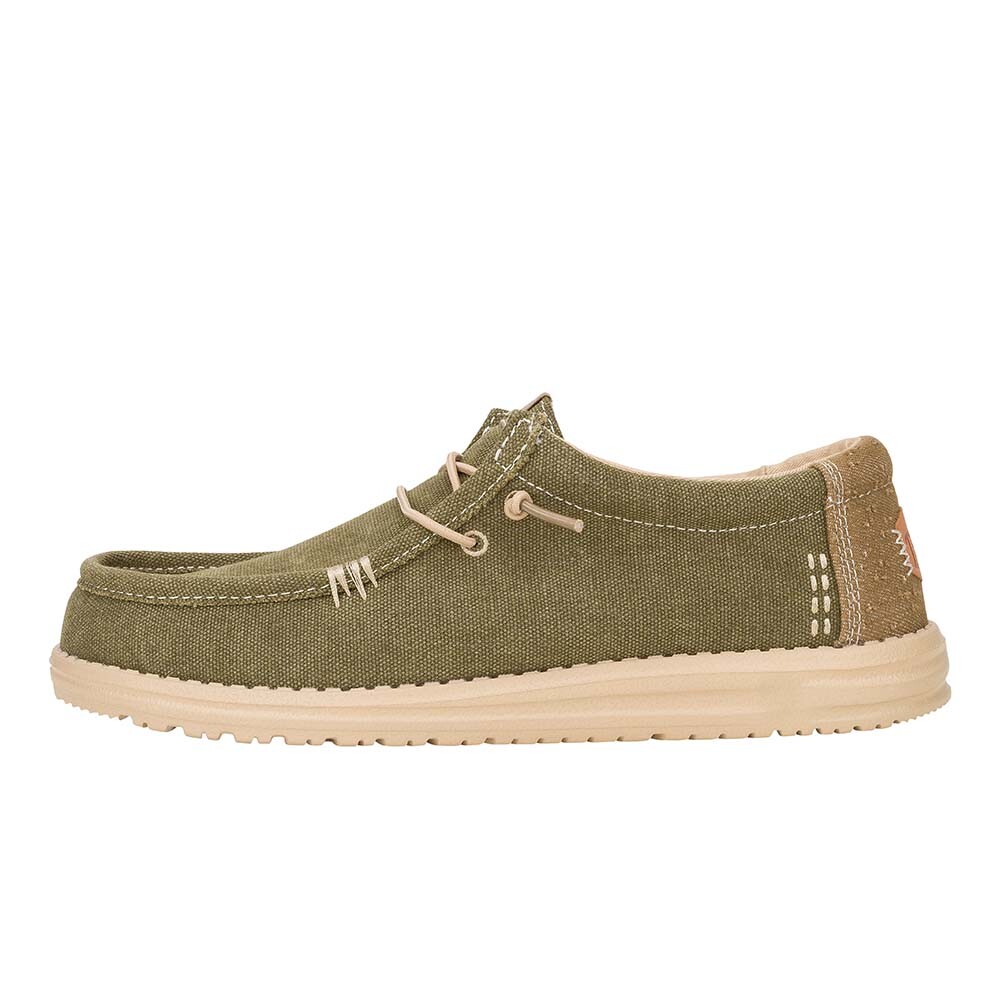 Wally Workwear - Hombre Dusky Green/Irish Cream