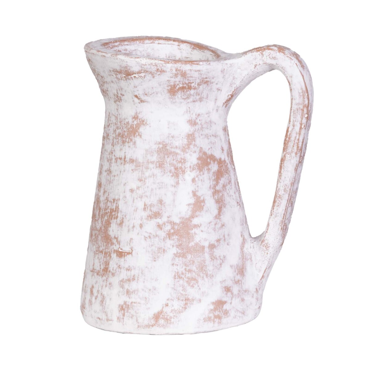 JARRÓN TEKOMIR - CERAMICA NATURAL-BEIGE CRUDO 