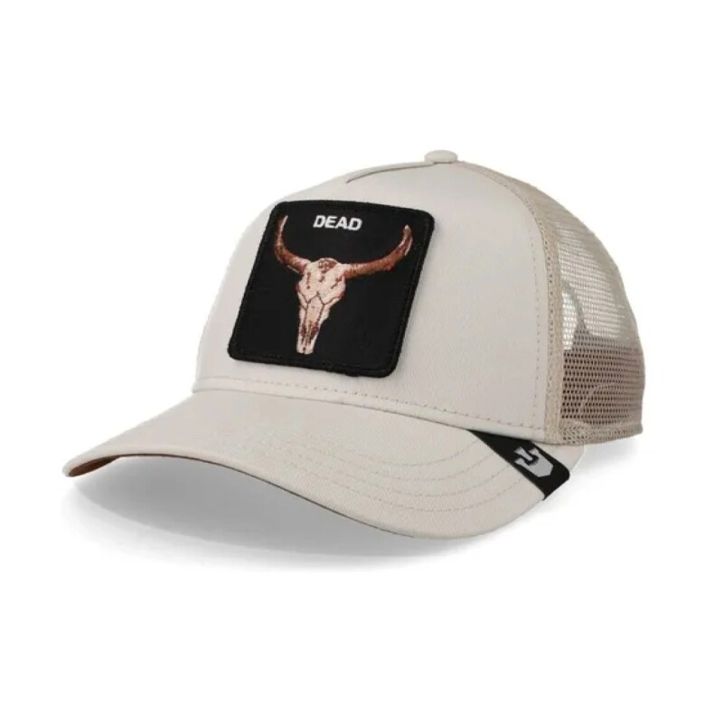 Gorra Goorin Bros Trucker Baseball - The Dead Skull Beige