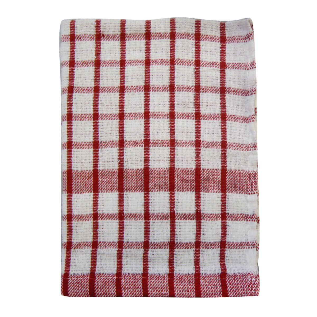 Repasador Kanguro Ajedrez 37 x 52 cm - BLANCO/ROJO 