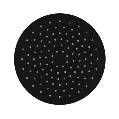 Roseta Negro Mate Aqualia 000