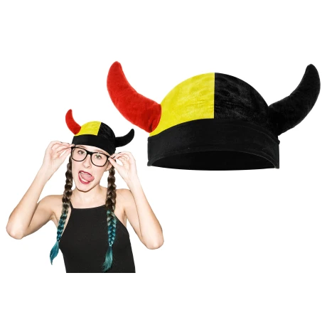 GORRO VIKINGO TELA 3 COLORES COTILLON 23337 GORRO VIKINGO TELA 3 COLORES COTILLON 23337