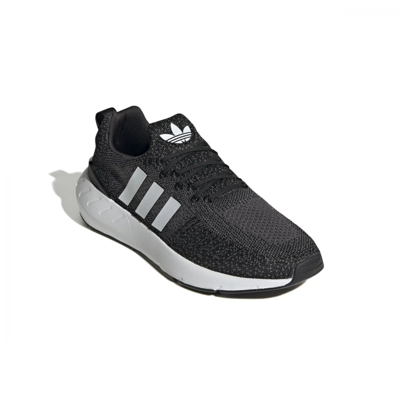 Championes adidas Swift Run 22 de Hombre Gz3496 Negro-blanco