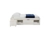 Cama Madera Maciza Con Cajones - 2 plazas - Linea charme Blanco