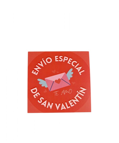 Tarjeta san valentin 10x10 DISEÑO 1