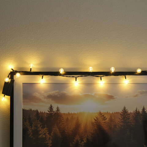 Luces de Navidad x 10 Bombitas 2 M con Bateria U