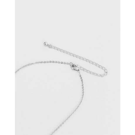 Set De Collar Y Aros Pasantes Bañado En Oro Plateado