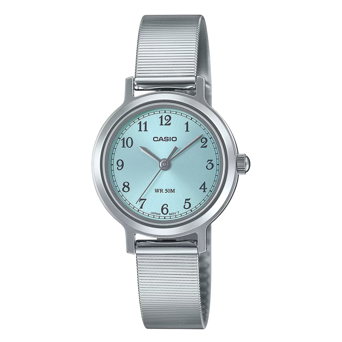 Reloj Casio en Acero Inoxidable Plateado 
