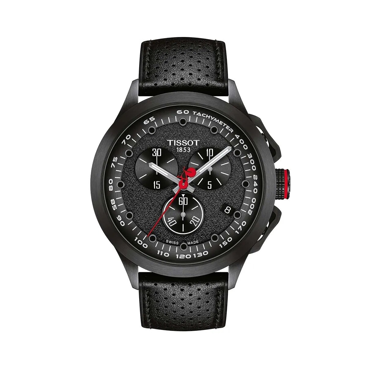 Reloj Tissot T-race Cycling Special Edition T1354173705101 Para Hombre De Cuero 