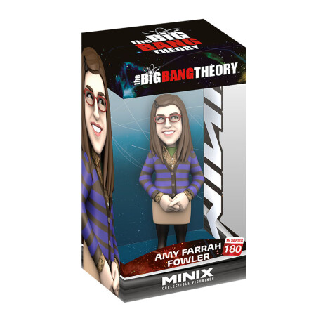 MINIX FIGURINE THE BIG BANG THEORY - AMY FARRAH FOWLER 001