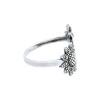 Anillo Flor-Plata 925-Piedra Zirconia-AN3198 conpiedra