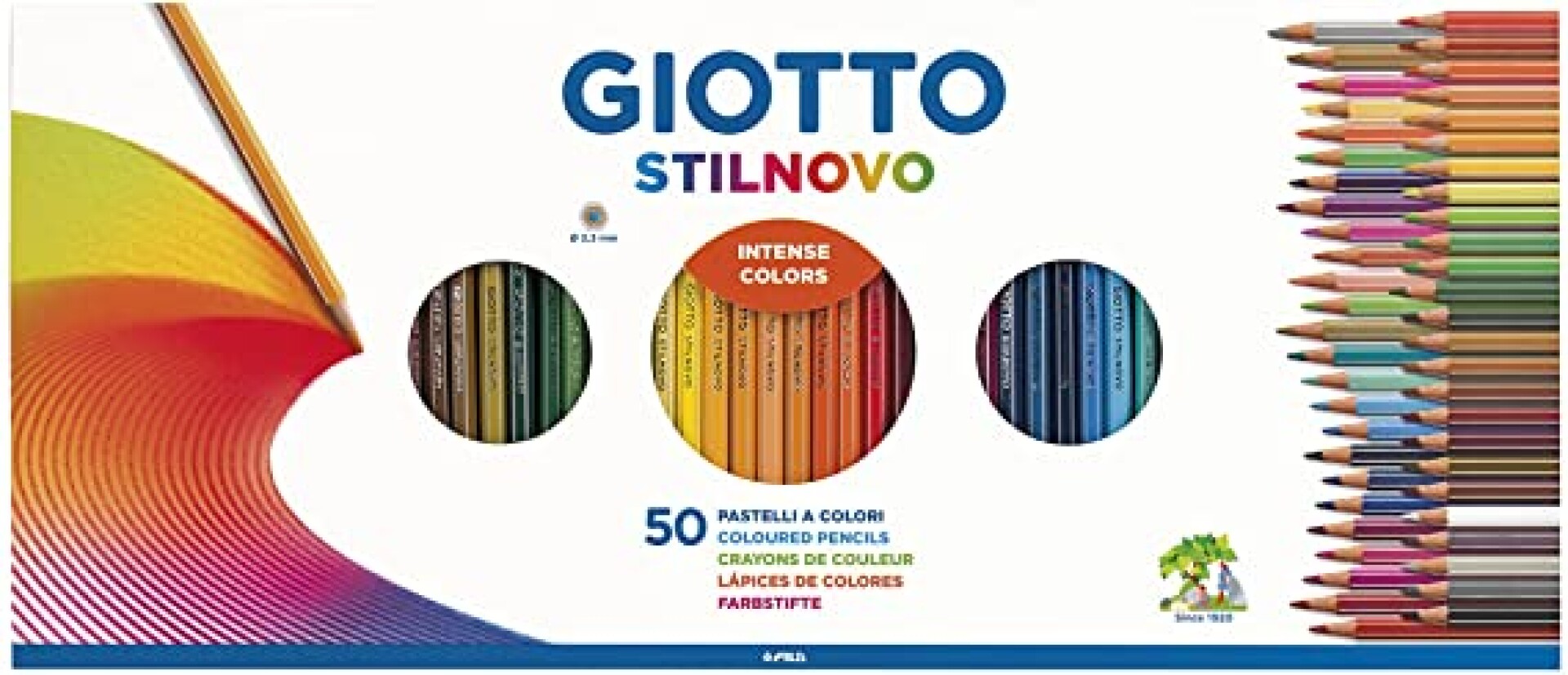 50 Lapices de Colores Stinovo 