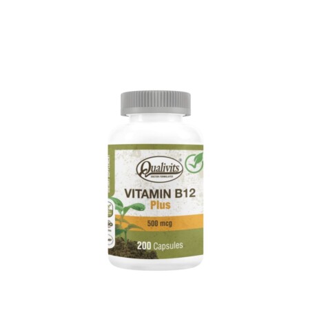 Qualivits Vitamina B12 Plus - 200 Capsulas
