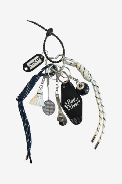 CHARM LLAVERO Azul