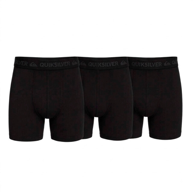 Boxer de Hombre Quiksilver Pack 3 Negro