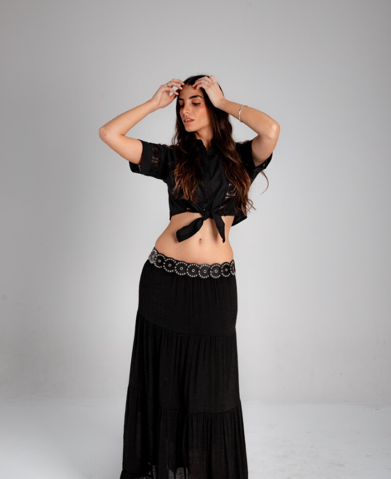 Pollera Isabella negra