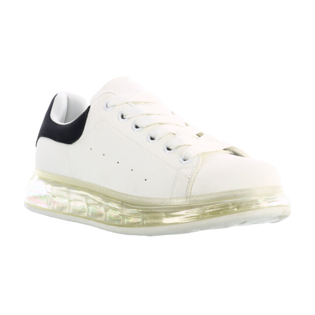 Championes de Hombre N+ acordonado Blanco - Negro