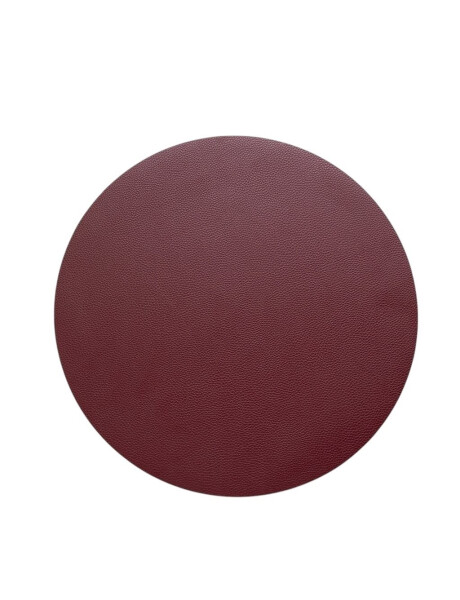 INDIVIDUAL PVC REDONDO COLOR ROJO D38CM INDIVIDUAL PVC REDONDO COLOR ROJO D38CM