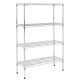 Estanteria cromada 4 estantes 90 cm Estanteria cromada 4 estantes 90 cm