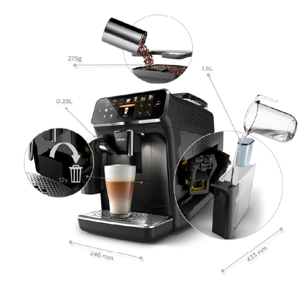 CAFETERA EXPRESO AUTOMATICA PHILIPS EP5541/50