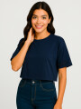 Remera Alixa Azul Marino