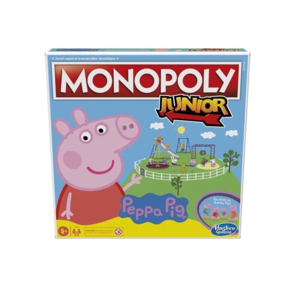 Juego de Mesa Monopoly Junior Peppa Pig MONOPOLY JUNION PEPPA PIG