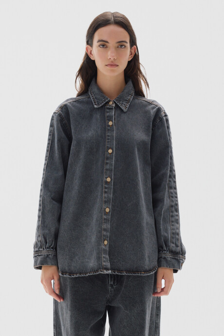 Camisa Noble Denim Soft Stone