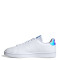 Championes de Mujer Adidas Advantage Blanco - Celeste