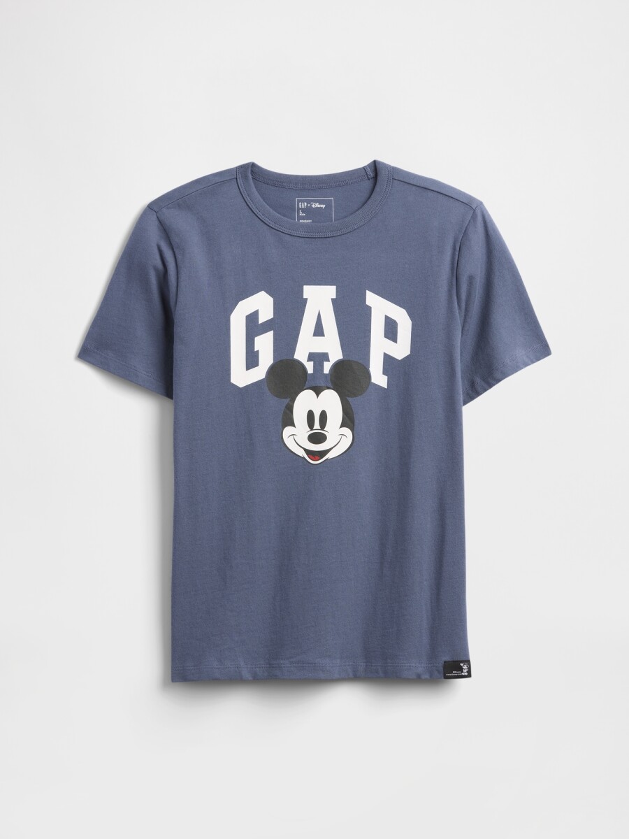 Remera Logo Gap Disney Niño - Sp Dis Fam Blue Ridge 