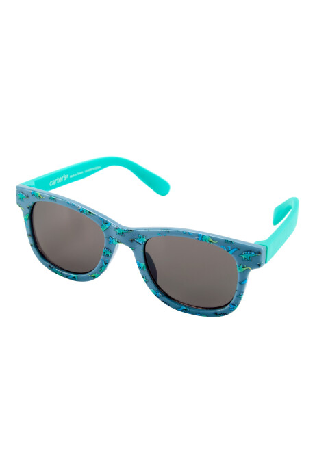 Lentes de sol, protección 100% UVA-UVB, diseño dinos Sin color