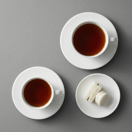Plato para Té de Porcelana Blanca 16 cm Actualite Plato para Té de Porcelana Blanca 16 cm Actualite