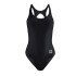 SWIMSUIT FEM POLY/SPX EVERLAST IRON BLACK