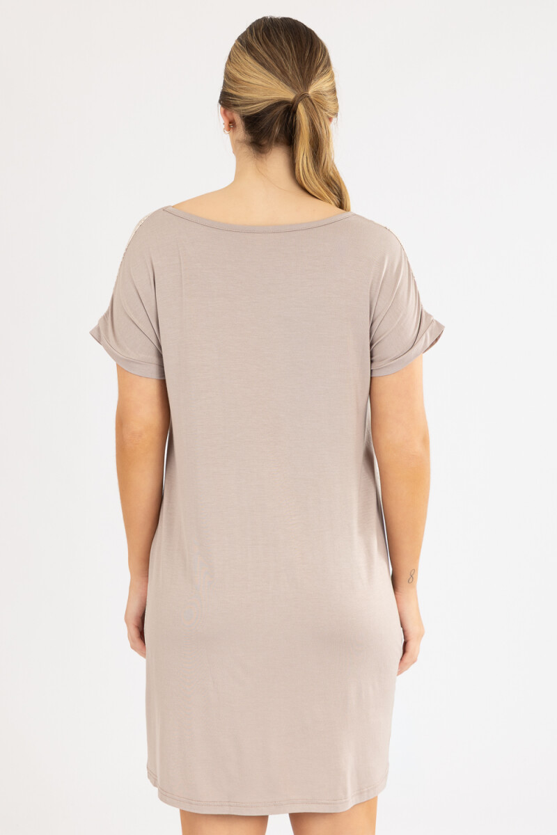 Solange dress Beige