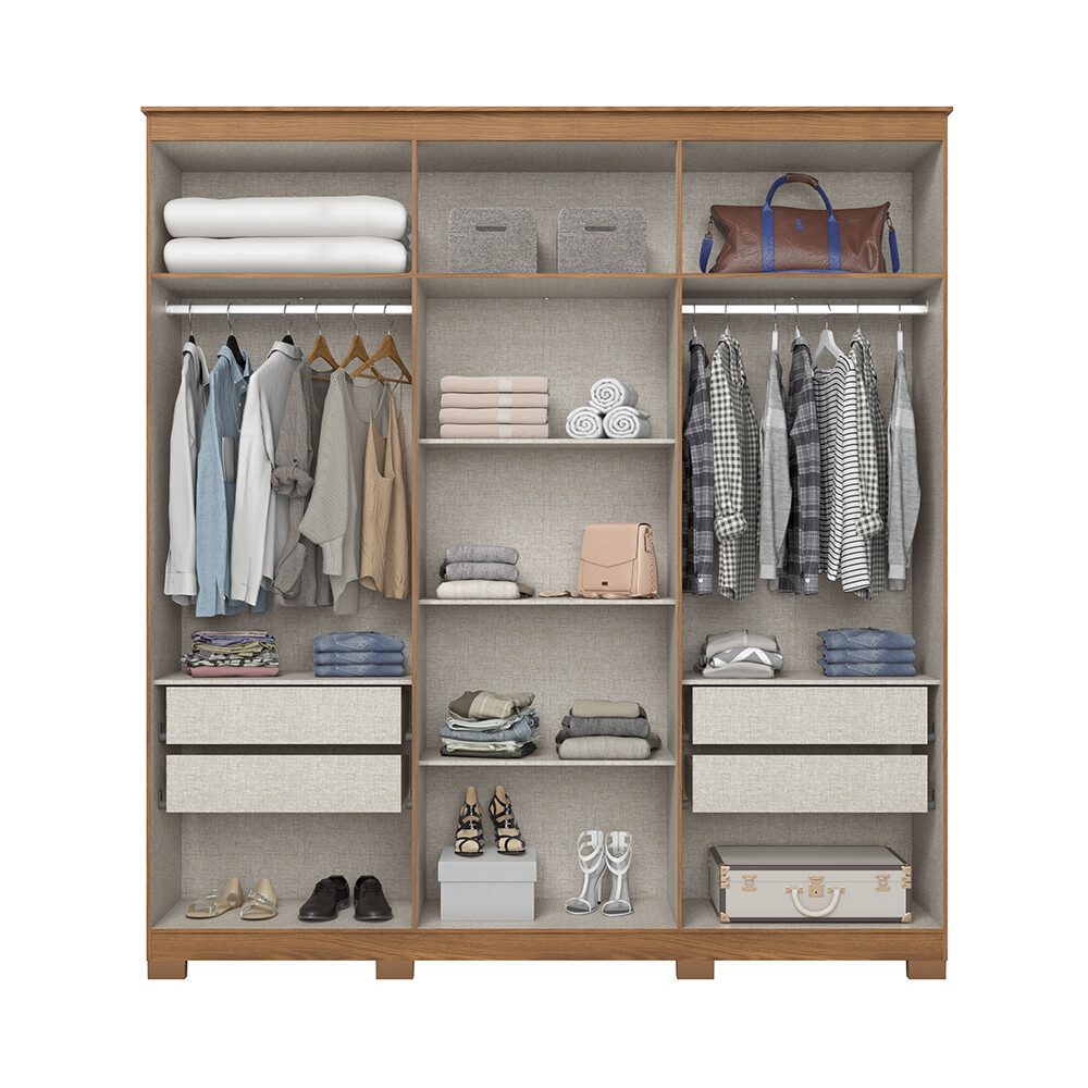 ROPERO 6 PUERTAS 4 CAJONES GUARDARROPA CLOSET ARMARIO ROPERO 6 PUERTAS 4 CAJONES GUARDARROPA CLOSET ARMARIO