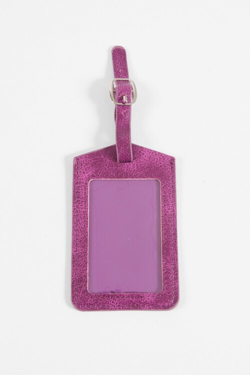 Tag de valija magenta