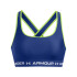 UA Crossback Mid Bra-RED BLU-432