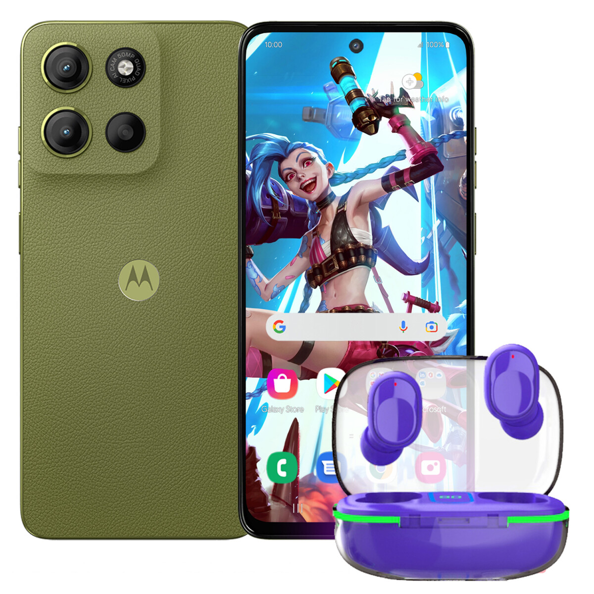 Motorola Moto G15 4/256 Gb 4g + Regalo - VERDE 