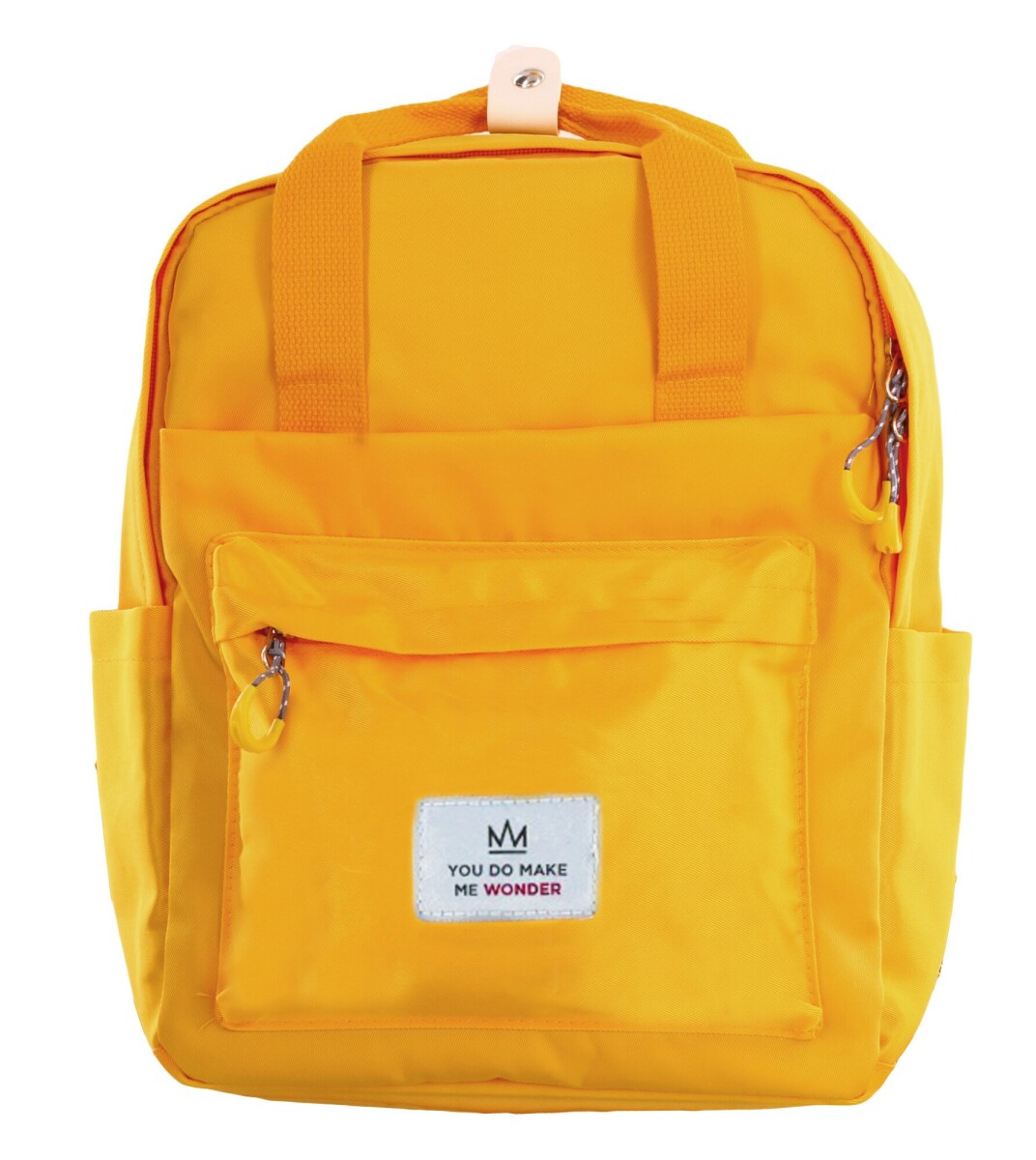 Mochila Miss Carol LIZ de tela - Amarillo 