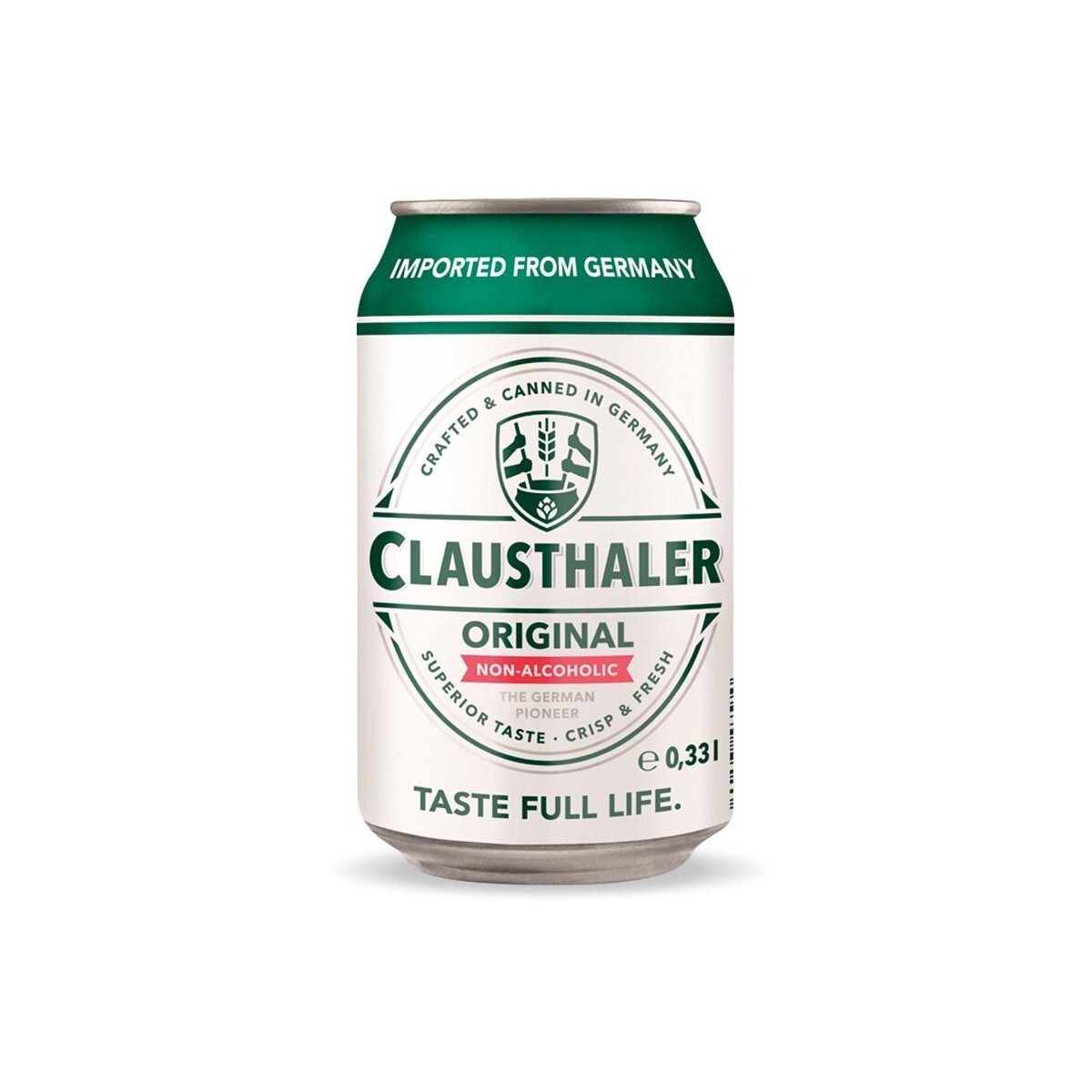 Cerveza sin Alcohol Clausthaler Lata 330ML 
