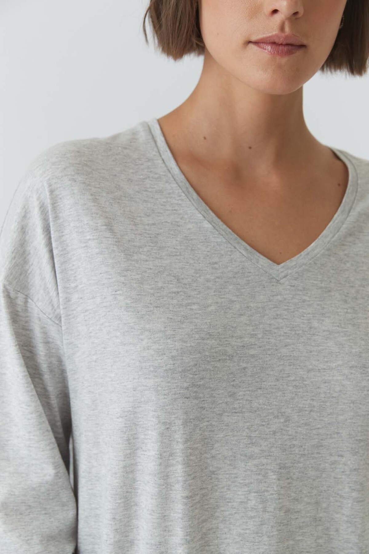 Camisón Mallie Gris Melange