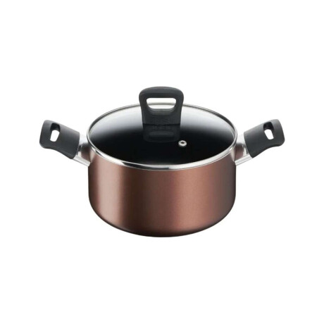 Bateria De Cocina Tefal 8 Piezas Antiadherente Color Marrón