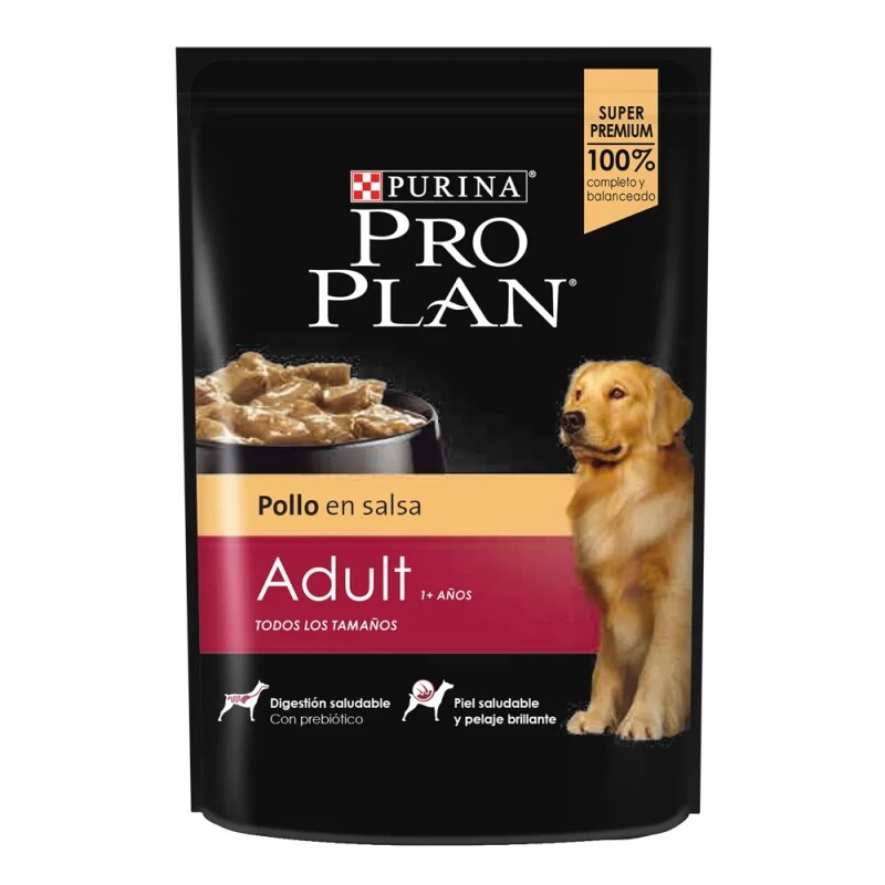 PRO PLAN EN SALSA ADULTO POLLO 100 GRAMOS PRO PLAN EN SALSA ADULTO POLLO 100 GRAMOS